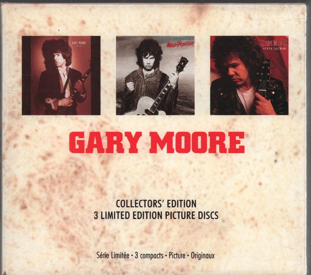 Gary Moore - Run For Cover / Wild Frontier / After The War - Cd Set