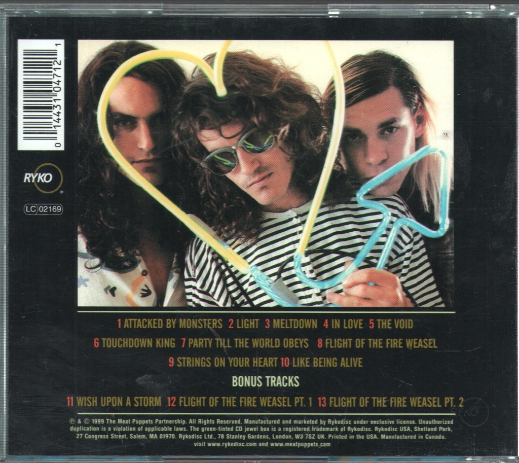 Meat Puppets - Monsters - Cd