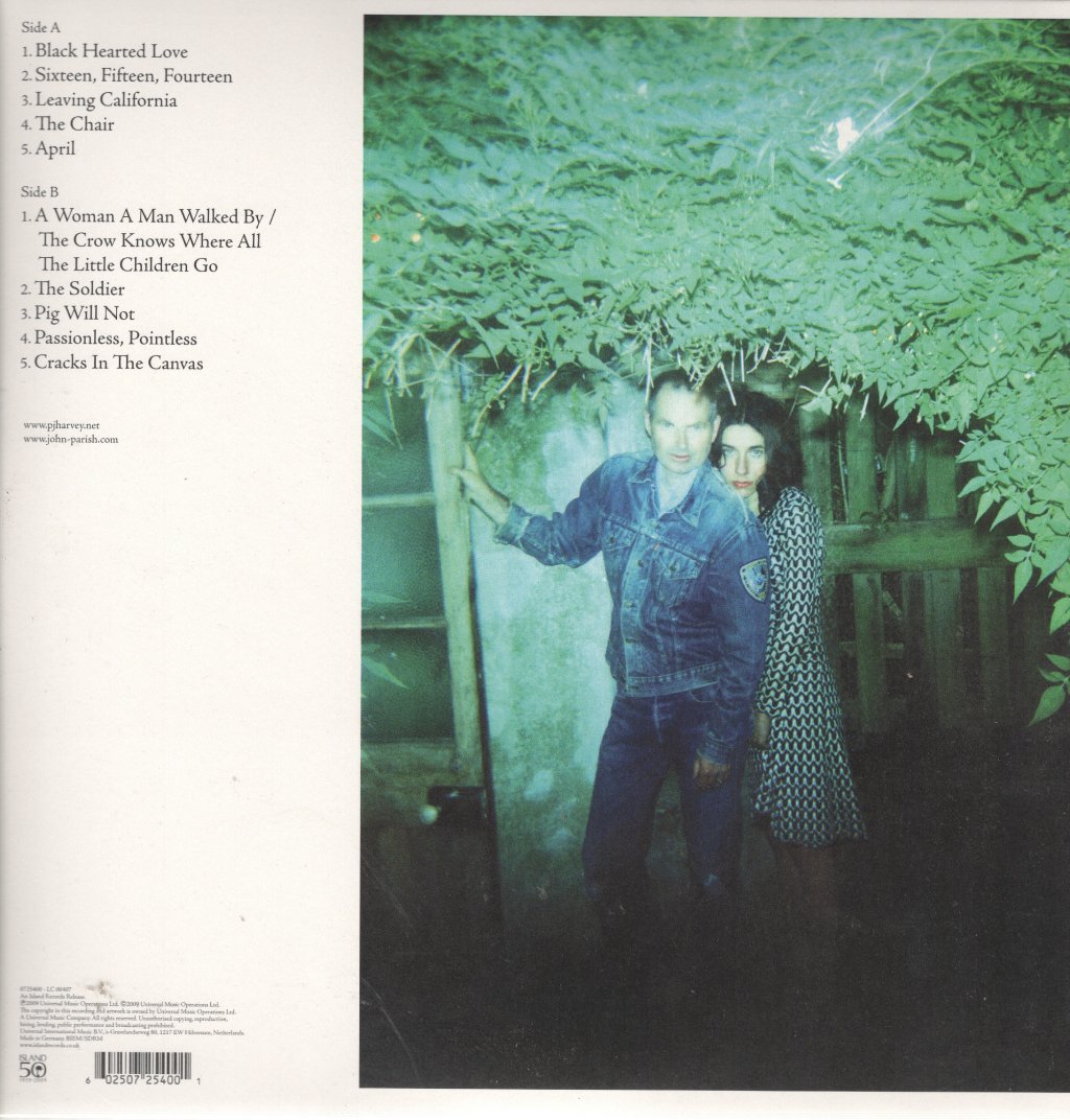 Pj Harvey And John Parish - A Woman A Man Walked By - Lp