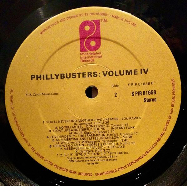 Various Artists - Phillybusters Vol IV - Lp