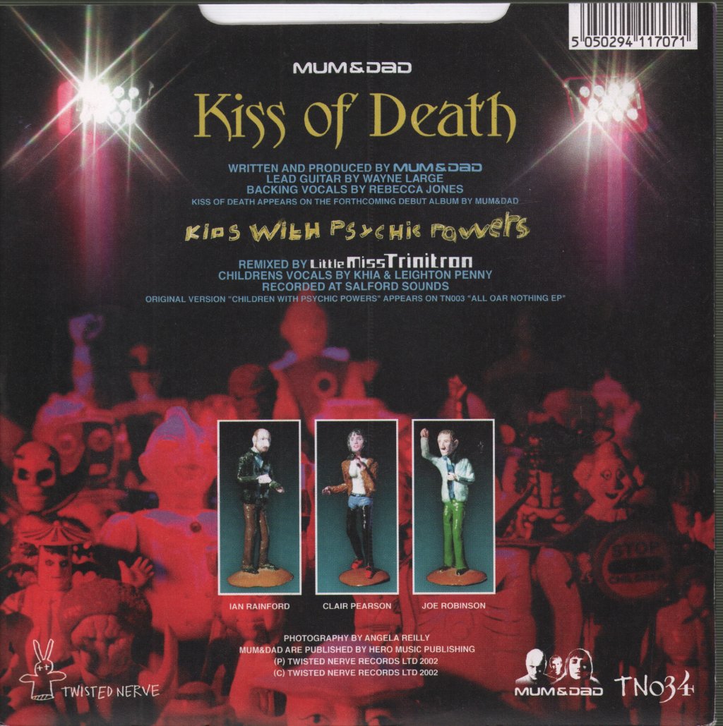 Mum And Dad - Kiss Of Death - 7 Inch