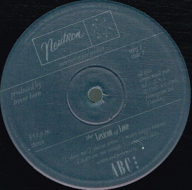 ABC - Lexicon Of Love - Lp