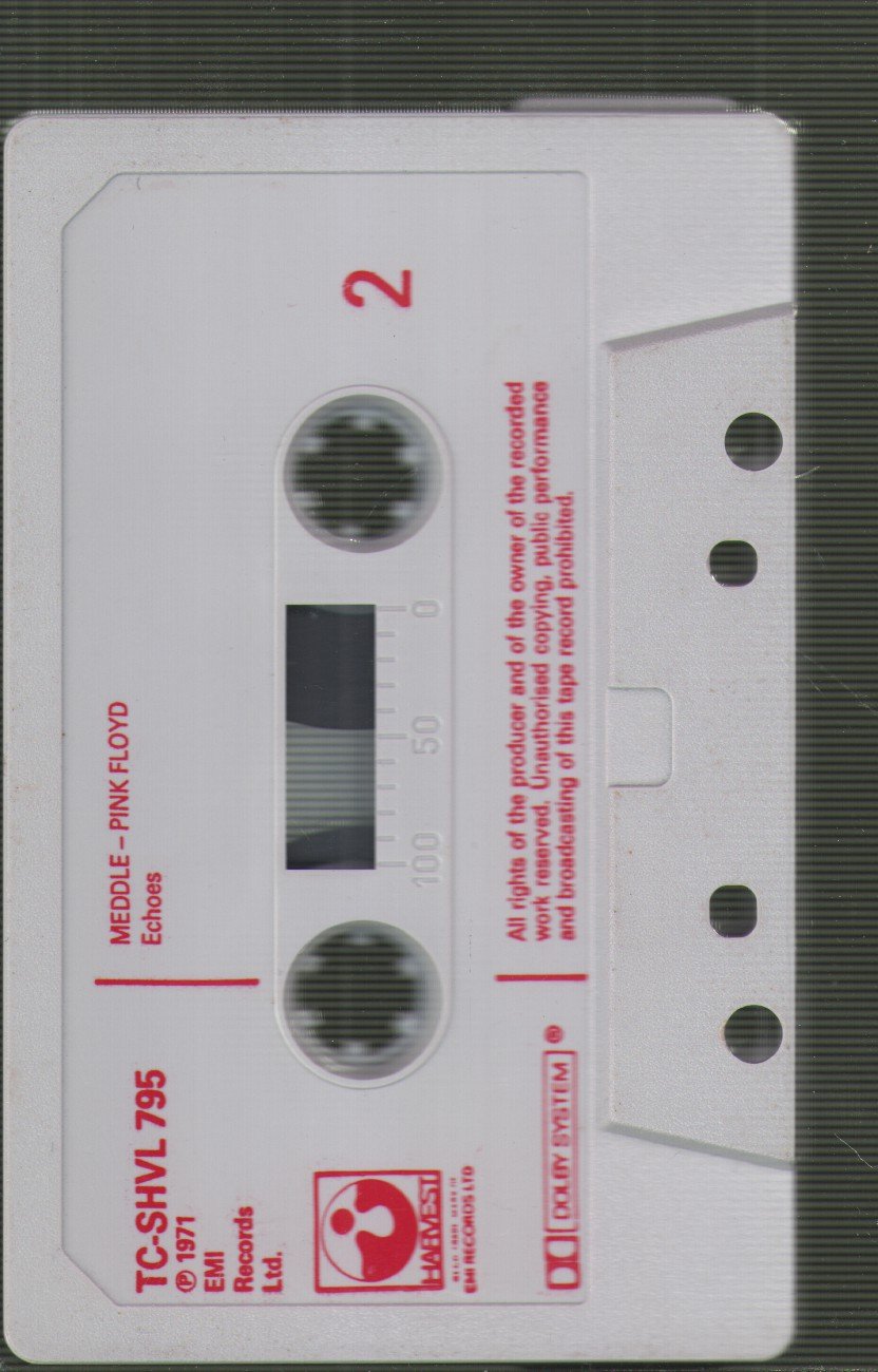 Pink Floyd - Meddle - Cassette