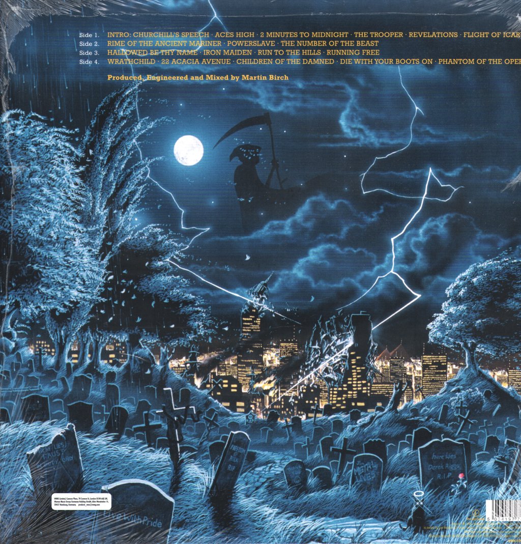 Iron Maiden - Live After Death - Double Lp