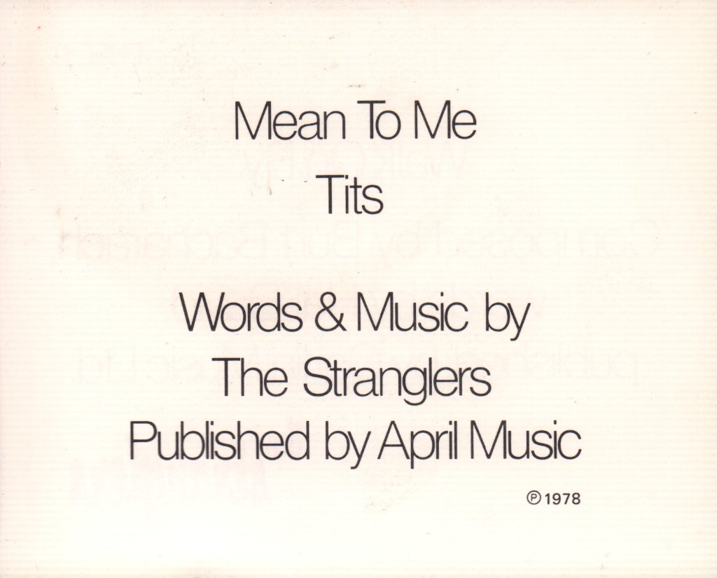 Stranglers - Black And White - Lp