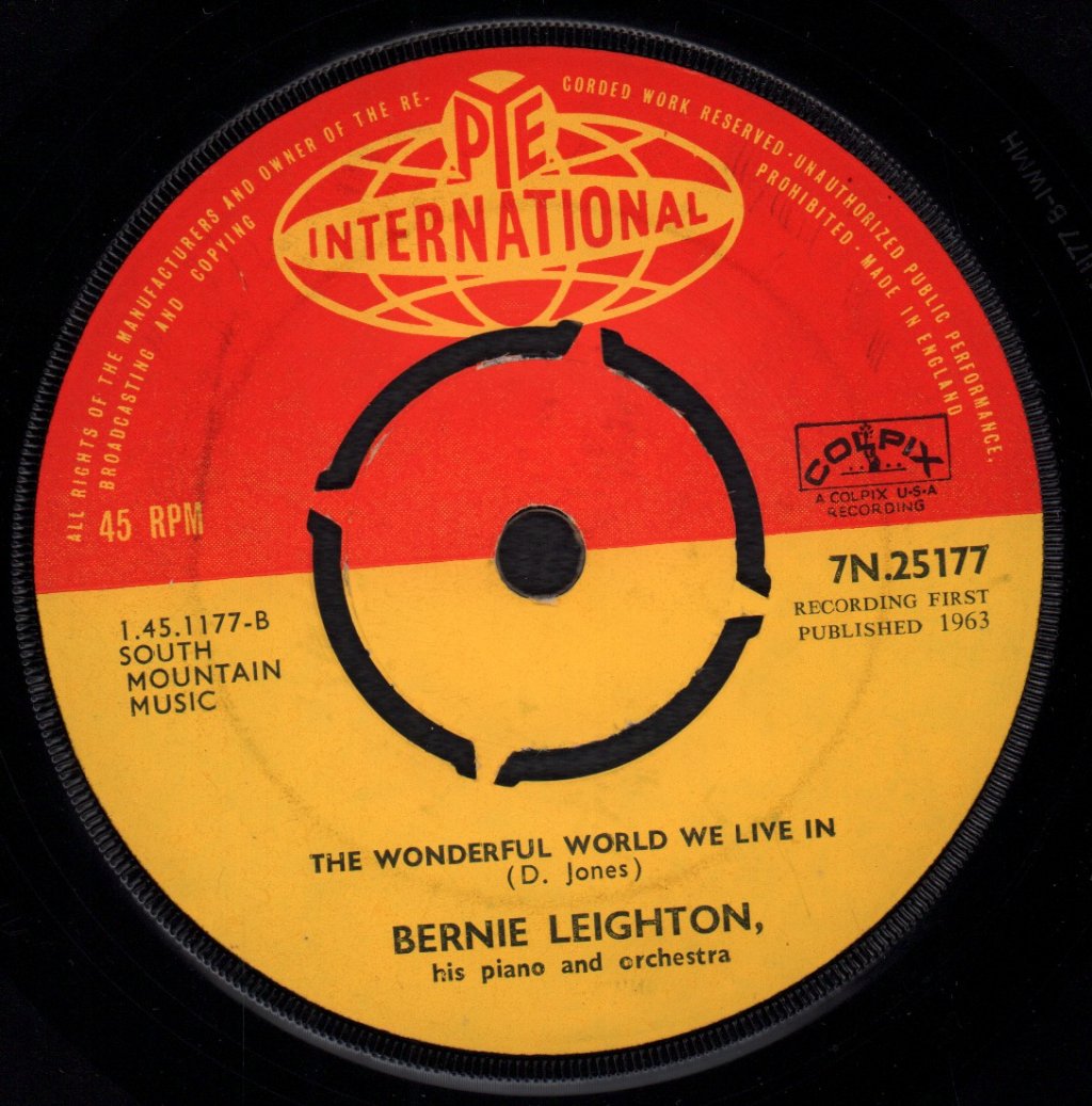 Bernie Leighton - Theme From Lawrence Of Arabia - 7 Inch