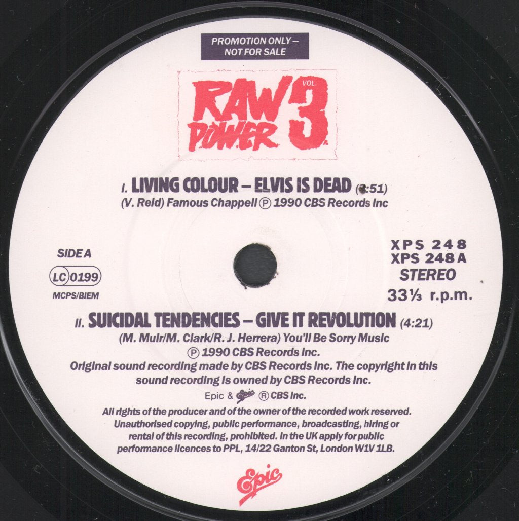 Various Artists - Raw Power 3 - 7 Inch