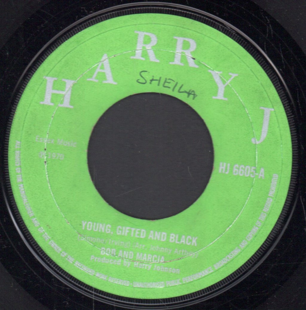 Bob And Marcia - Young Gifted And Black - 7 Inch