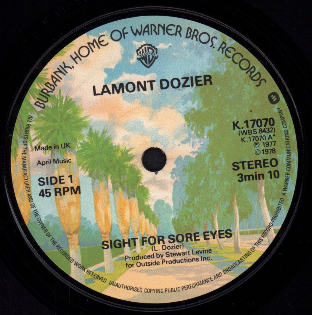 Lamont Dozier - Sight For Sore Eyes - 7 Inch