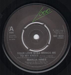 Marcia Hines - Your Love Still Brings Me To My Knees - 7 Inch