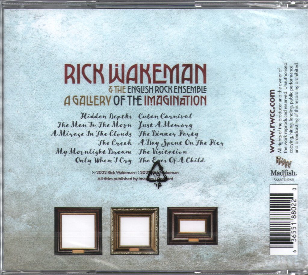 Rick Wakeman - A Gallery of the Imagination - Cd