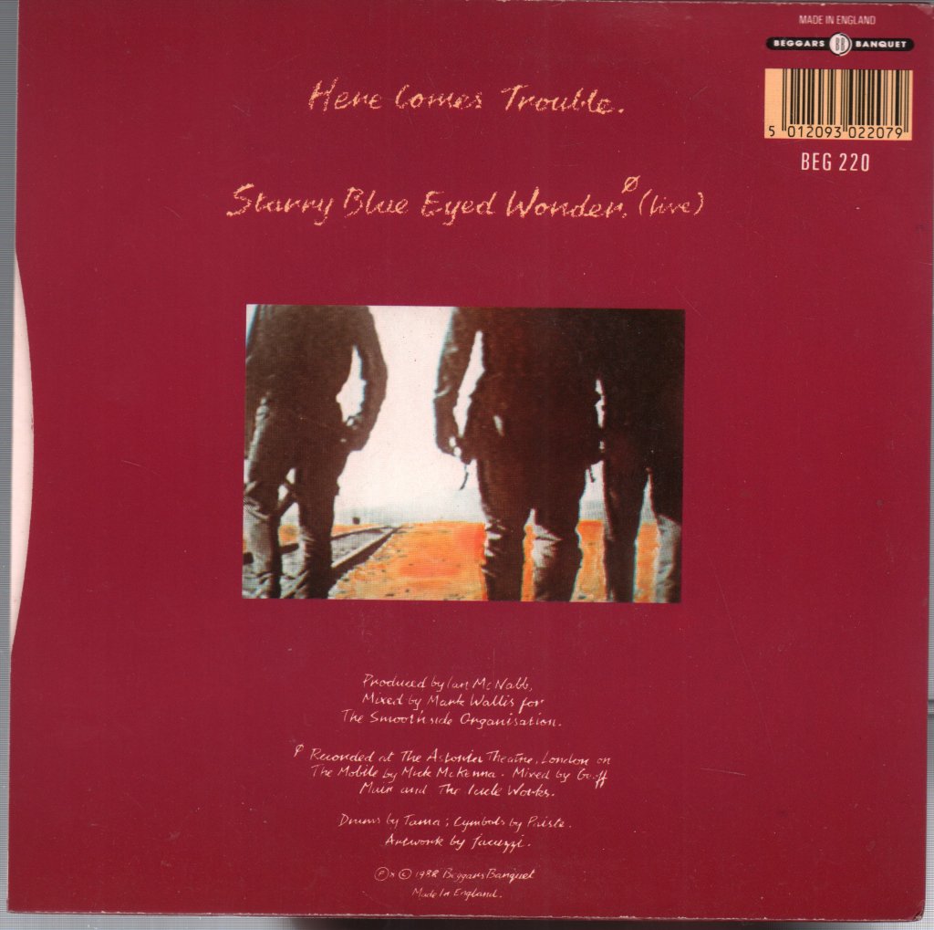 Icicle Works - Here Comes Trouble - 7 Inch