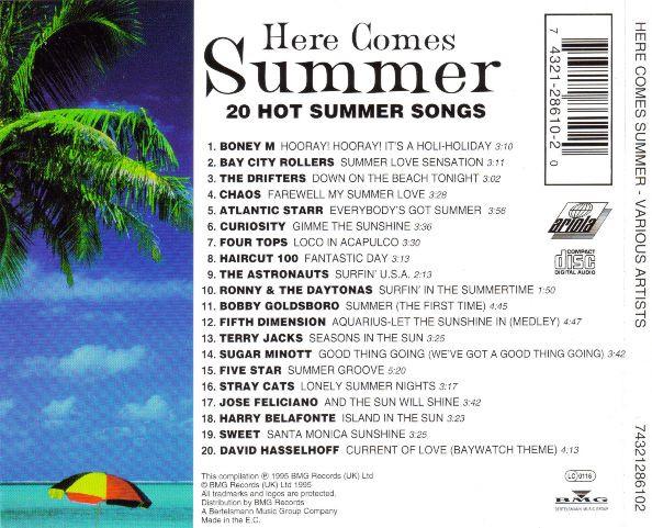 Various Artists - Here Comes Summer 20 Hot Summer Songs - Cd