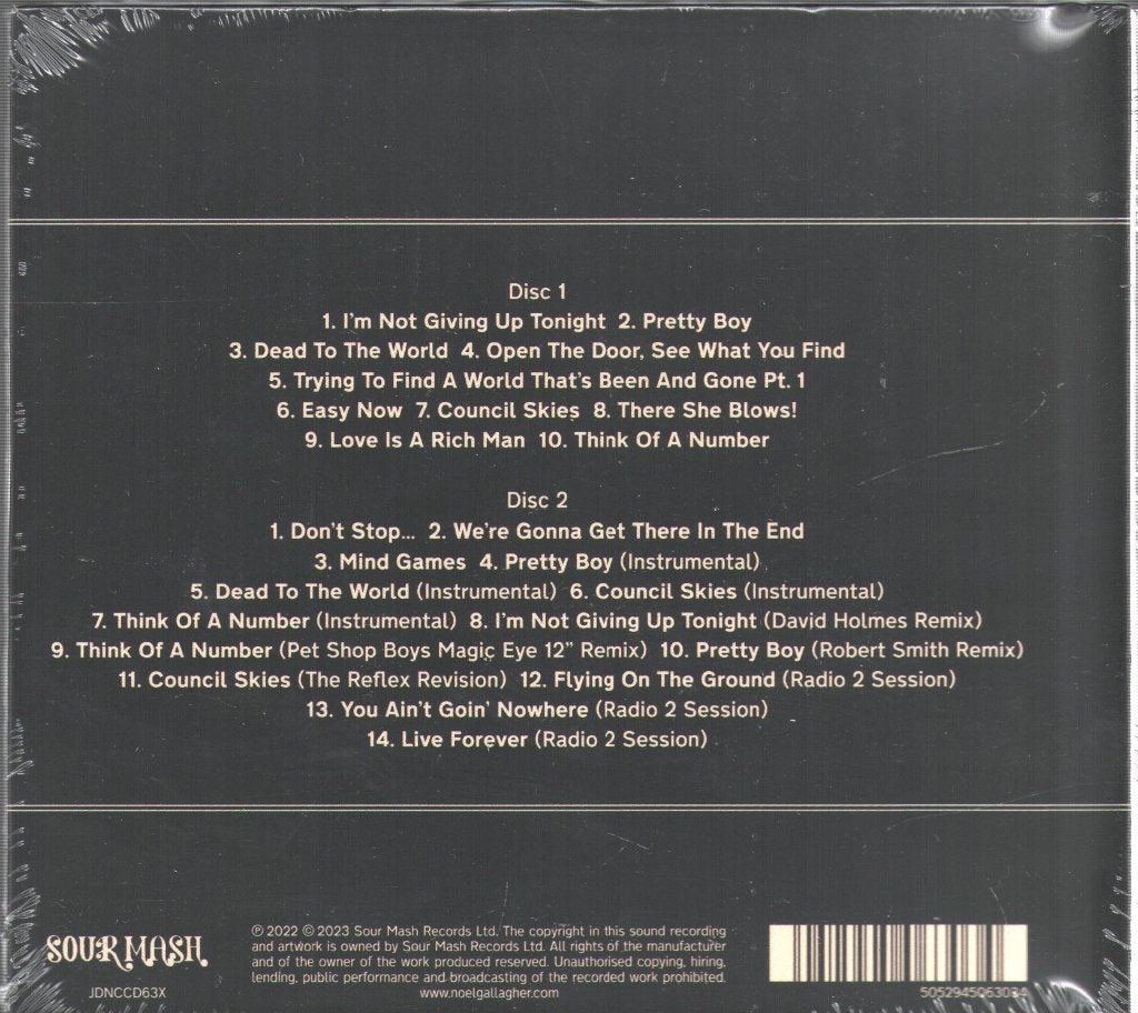 Noel Gallagher's High Flying Birds - Council Skies - Double Cd