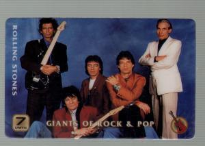 Rolling Stones - Giants Of Rock And Pop - Phone Card