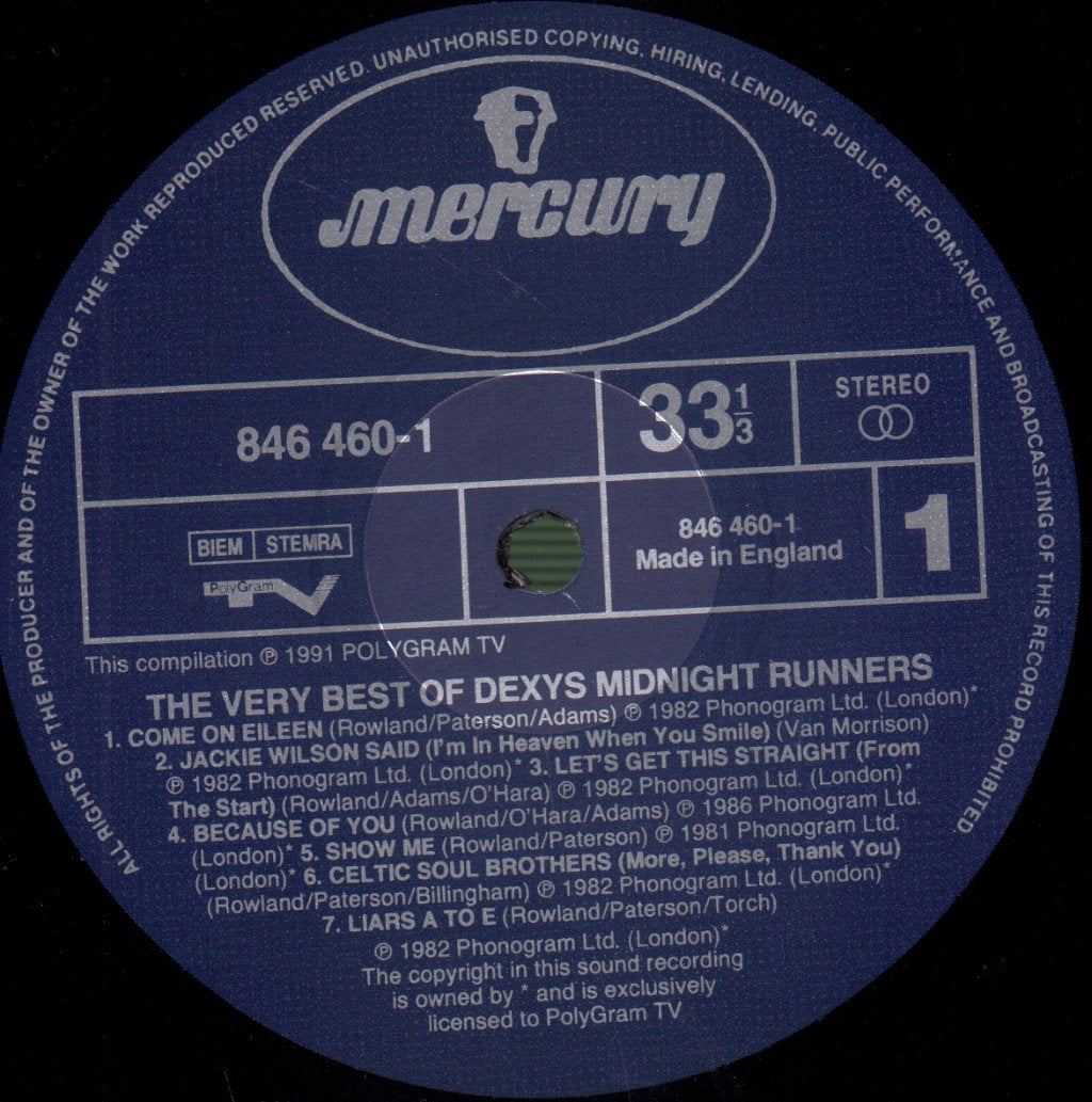 Dexys Midnight Runners - Very Best Of - Lp
