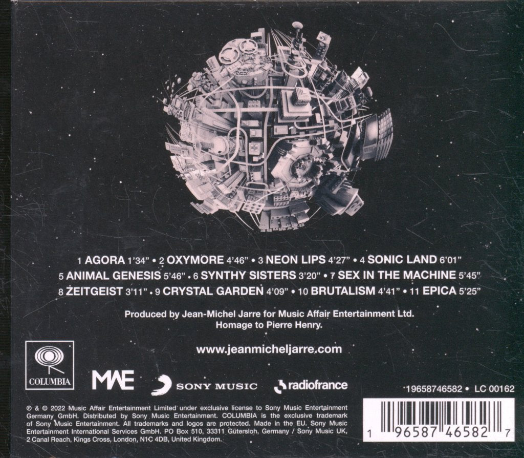 Jean-Michel Jarre - Oxymore - Cd