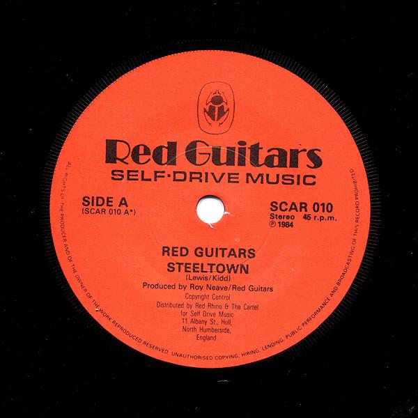Red Guitars - Steeltown - 7 Inch