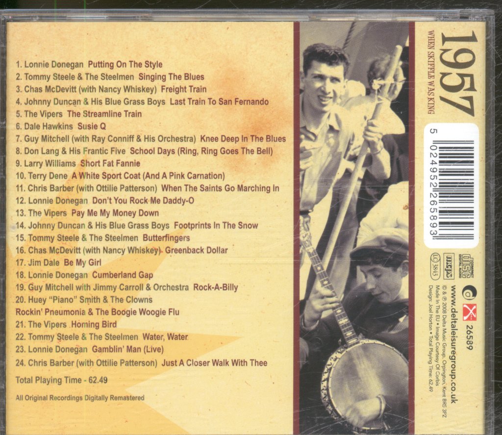 Various Artists - 1957: When Skiffle Was King - Cd