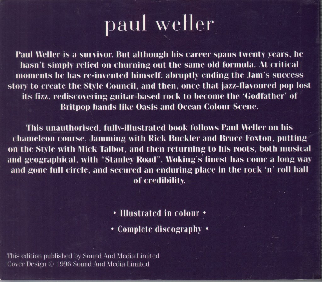 Nigel Cross - Paul Weller - Cd
