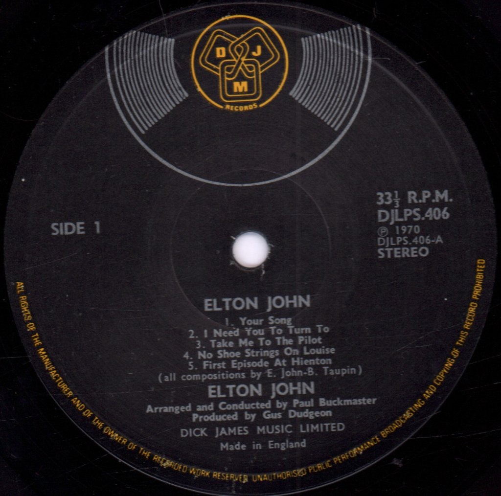 Elton John - Elton John - Lp