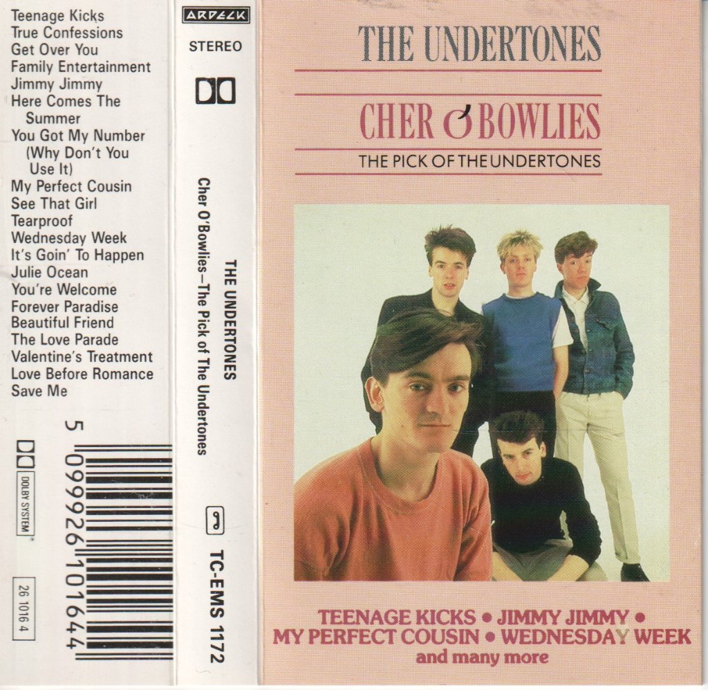 Undertones - Cher O'Bowlies The Pick Of The Undertones - Cassette