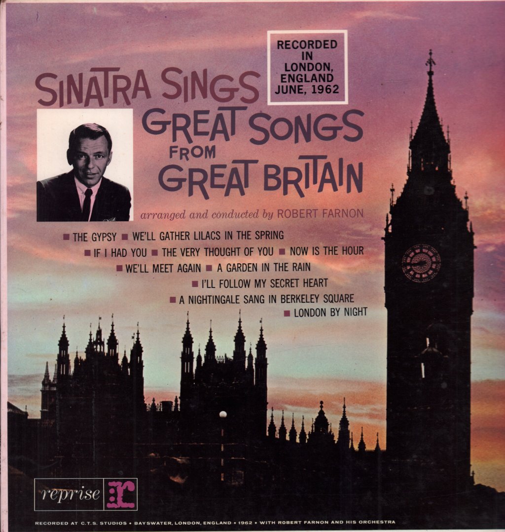 Frank Sinatra - Great Songs From Great Britain - Lp