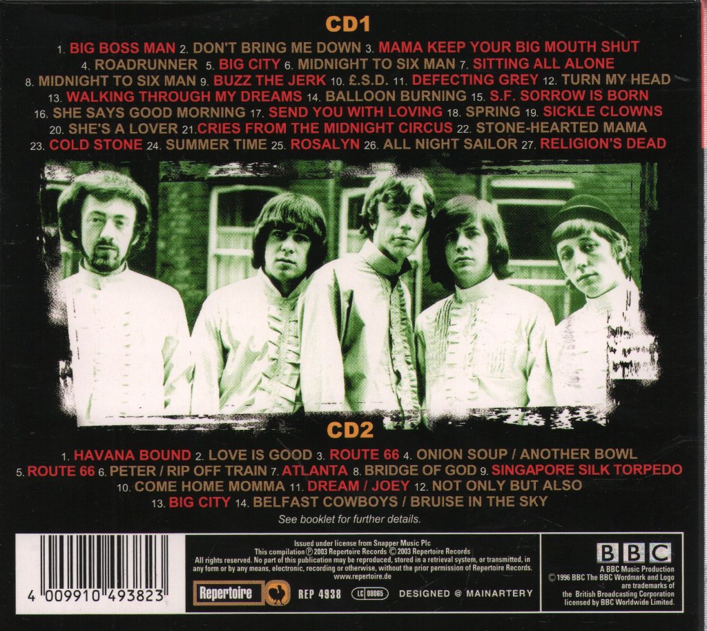 Pretty Things - BBC Sessions - Cd Set