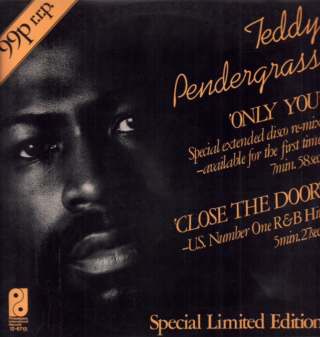 Teddy Pendergrass - close the door - 12 Inch
