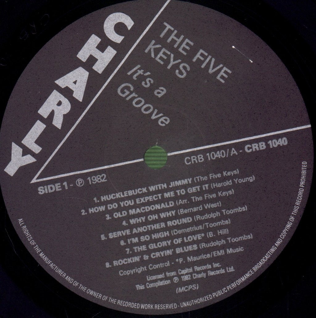 Five Keys - It's A Groove - Lp