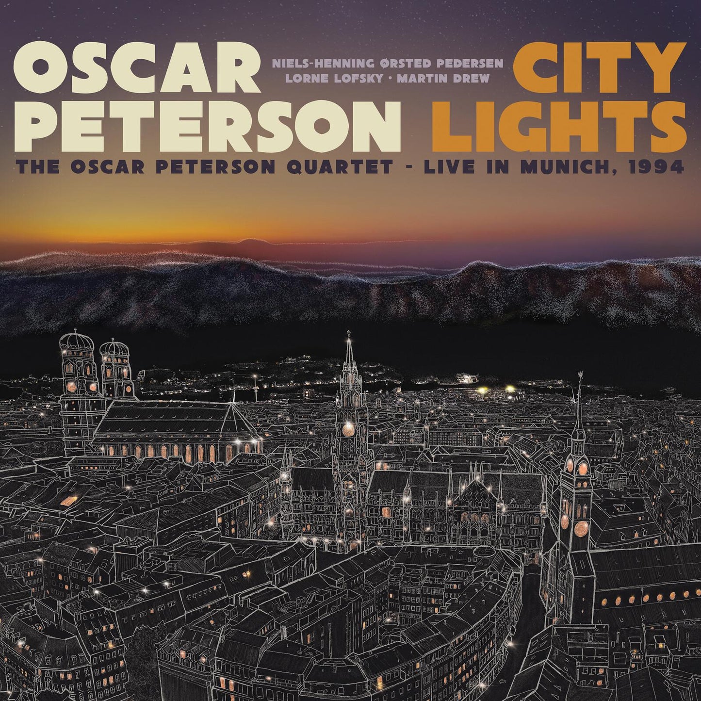 Oscar Peterson - City Lights: the Oscar Peterson Quartet - Live In Munich, 1994 - Cd
