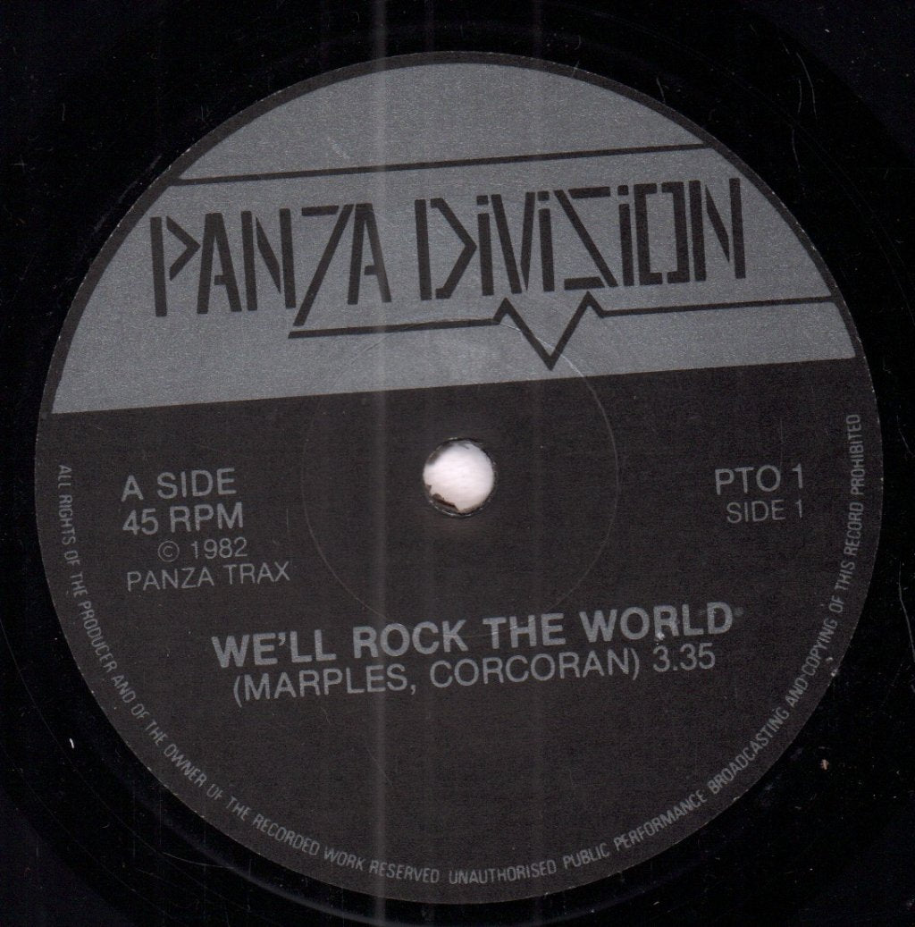 Panza Division - We'll Rock The World - 7 Inch