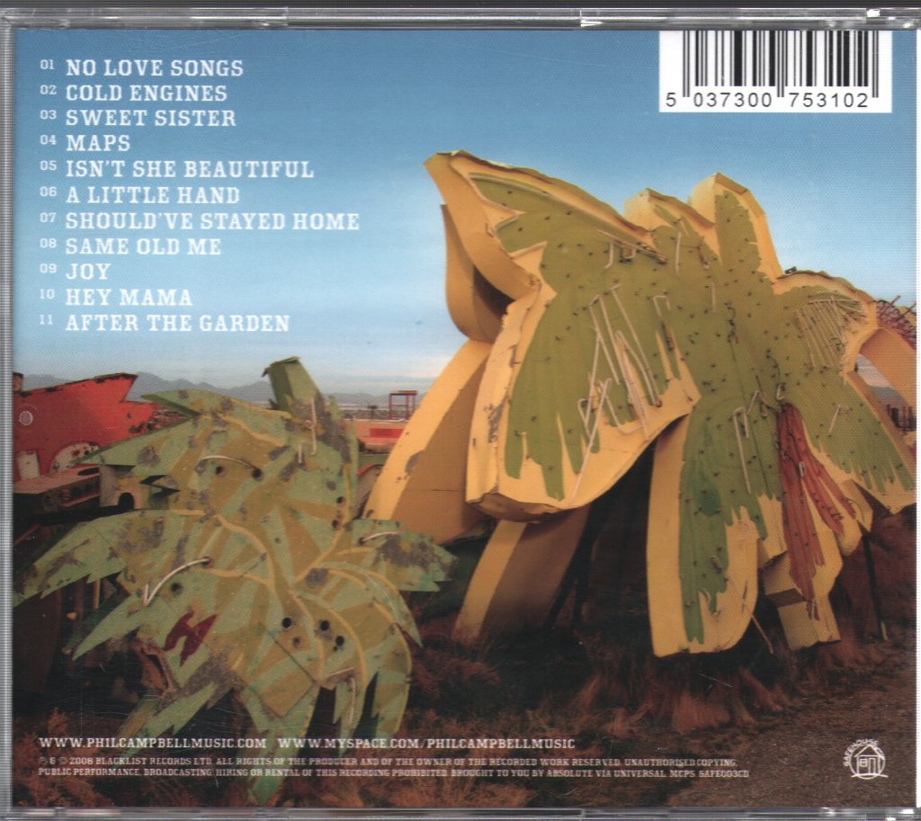Phil Campbell - After The Garden - Cd