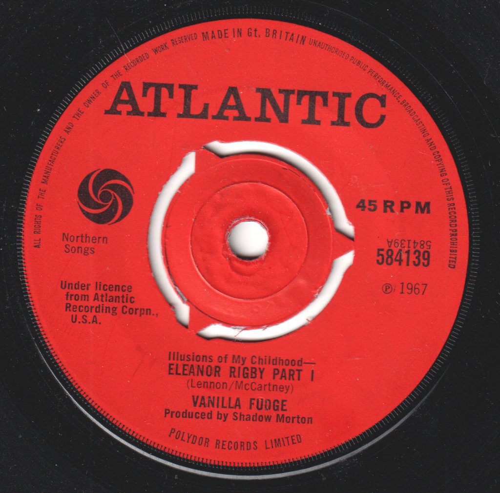 Vanilla Fudge - Eleanor Rigby - 7 Inch