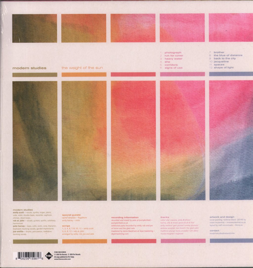 Modern Studies - Weight Of The Sun - Lp