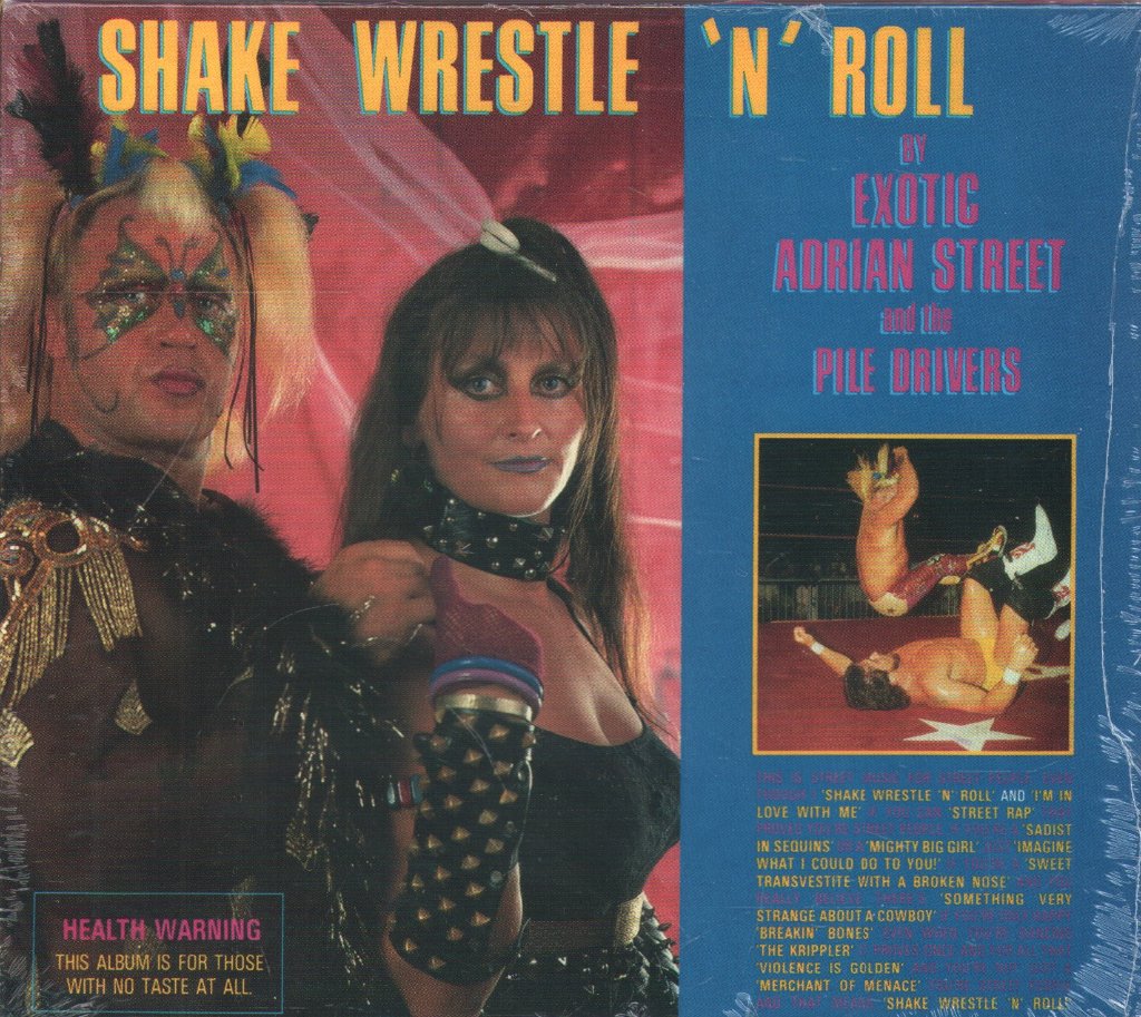 Adrian Street - Shake Wrestle 'N' Roll - Cd