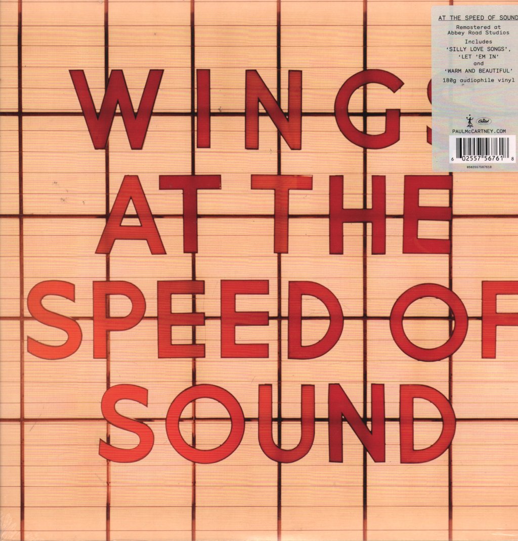 Wings - At The Speed Of Sound - Lp