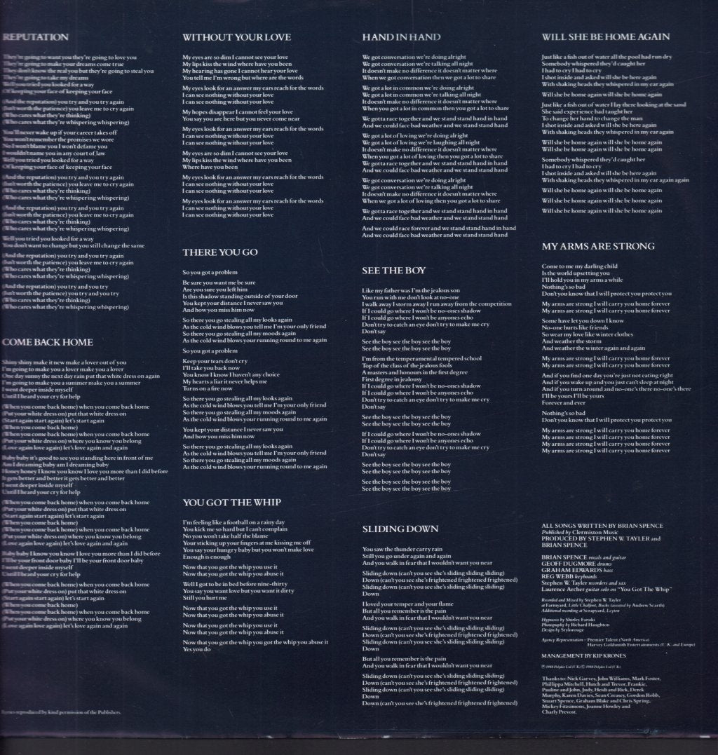 Brian Spence - Reputation - Lp