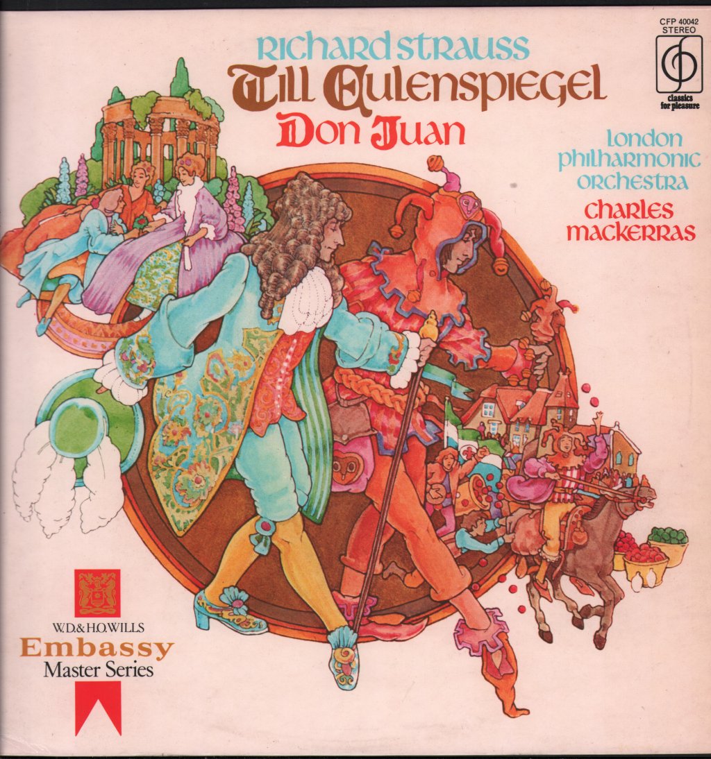 Charles Mackerras / London Philharmonic Orchestra - Richard Strauss - Till Eulenspiegel / Don Juan - Lp