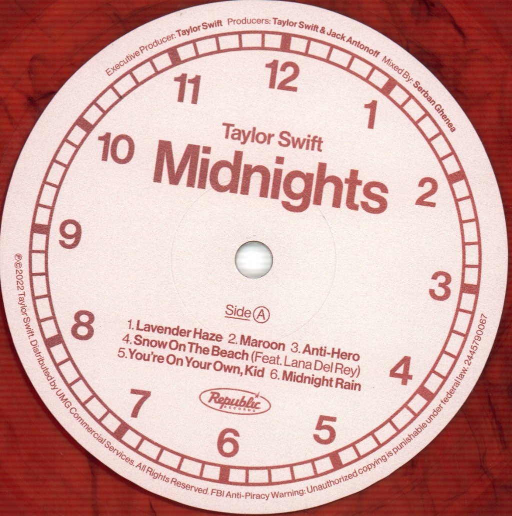 Taylor Swift - Midnights - Lp