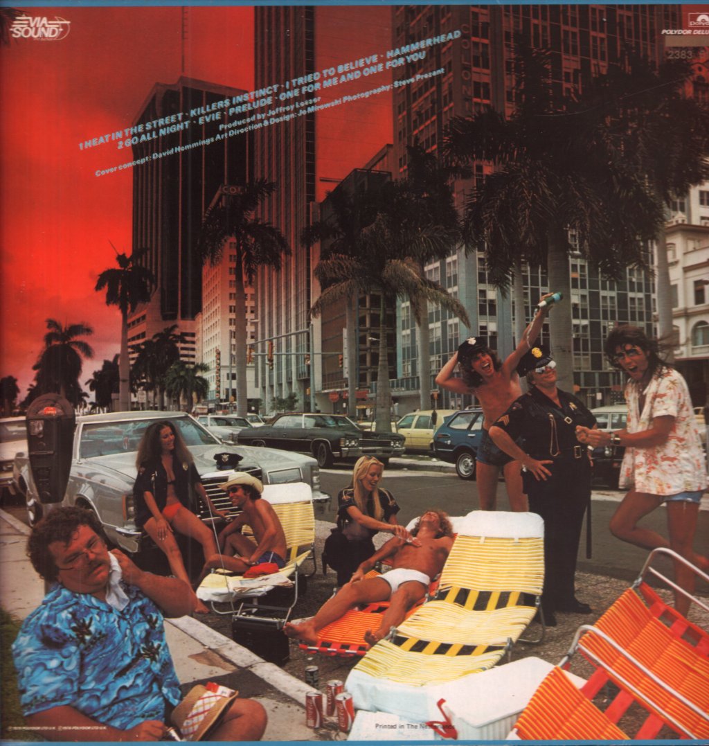 Pat Travers - Heat In The Street - Lp