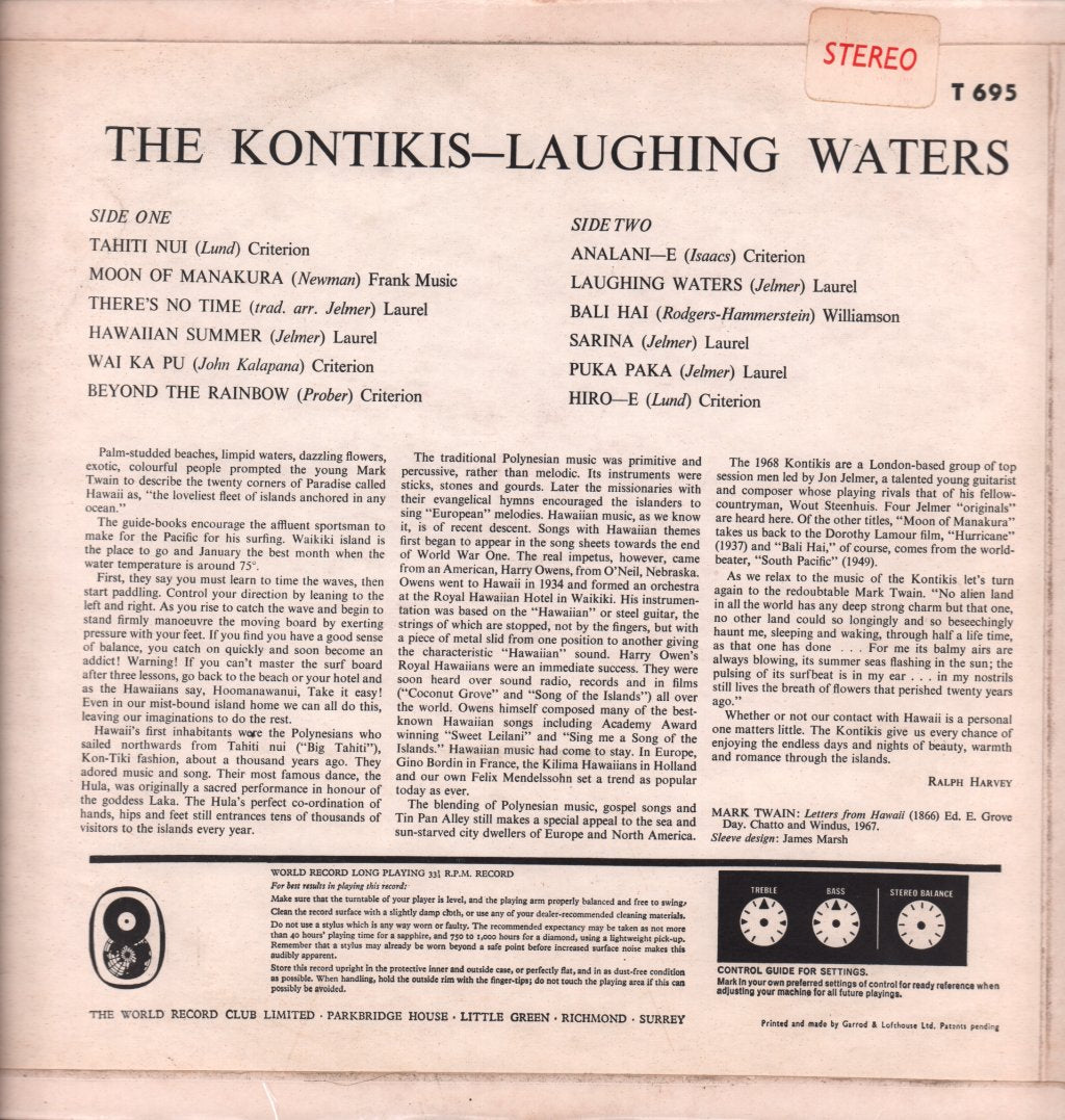Kontikis - Laughing Waters - Lp