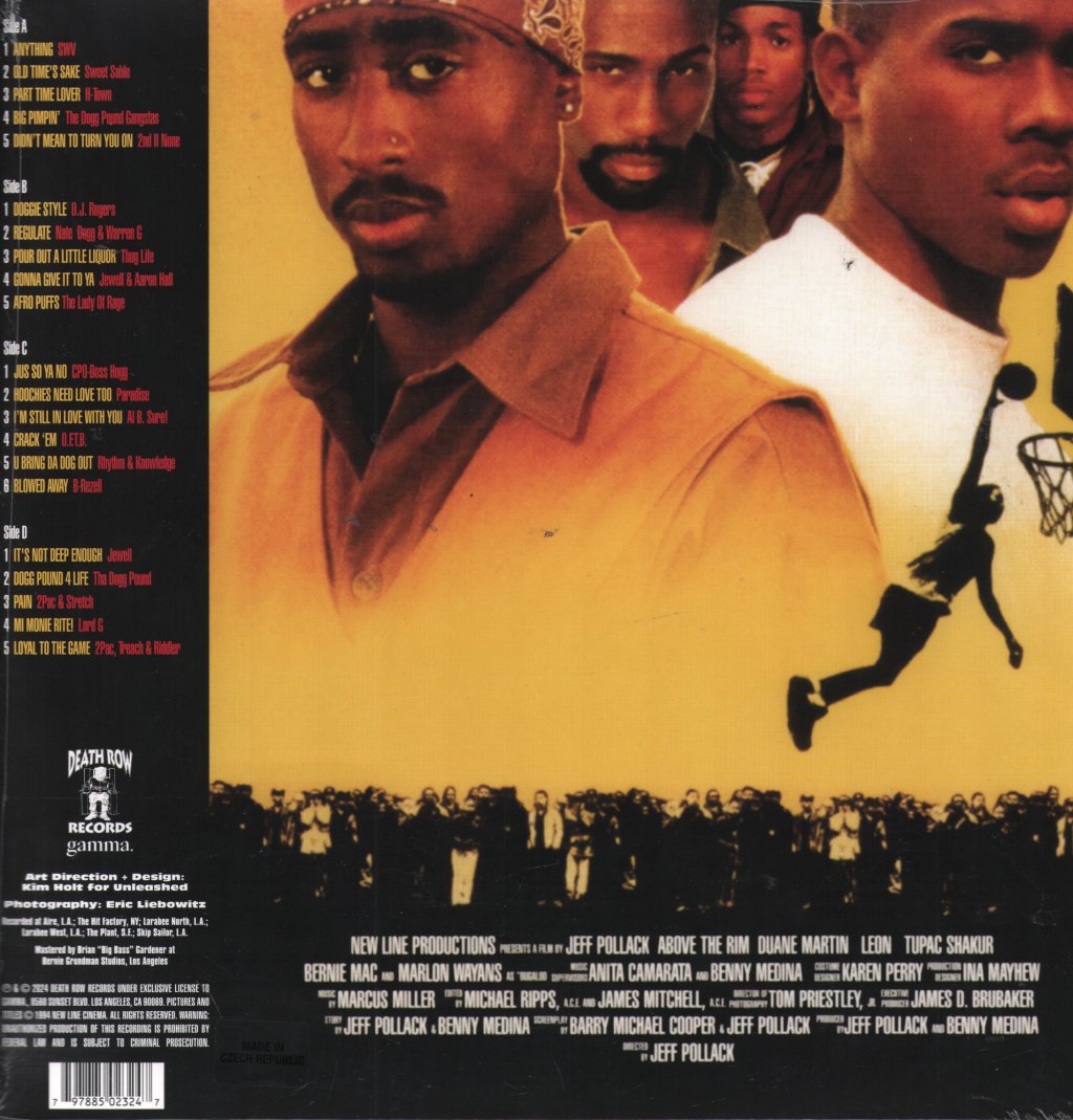 Various Artists - Above The Rim (The Soundtrack) - Double Lp