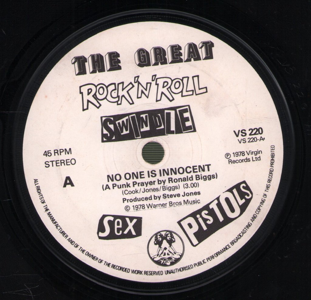 Sex Pistols - No One Is Innocent - 7 Inch
