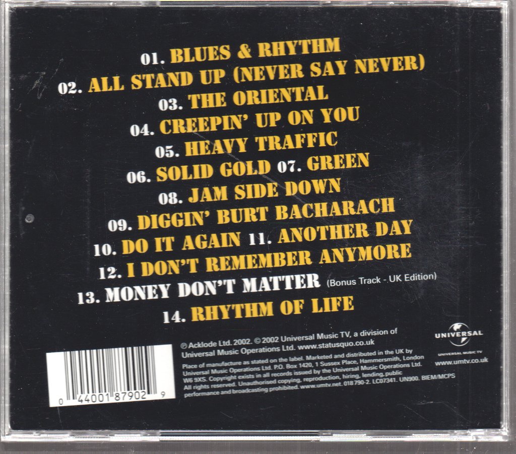Status Quo - Heavy Traffic - Cd