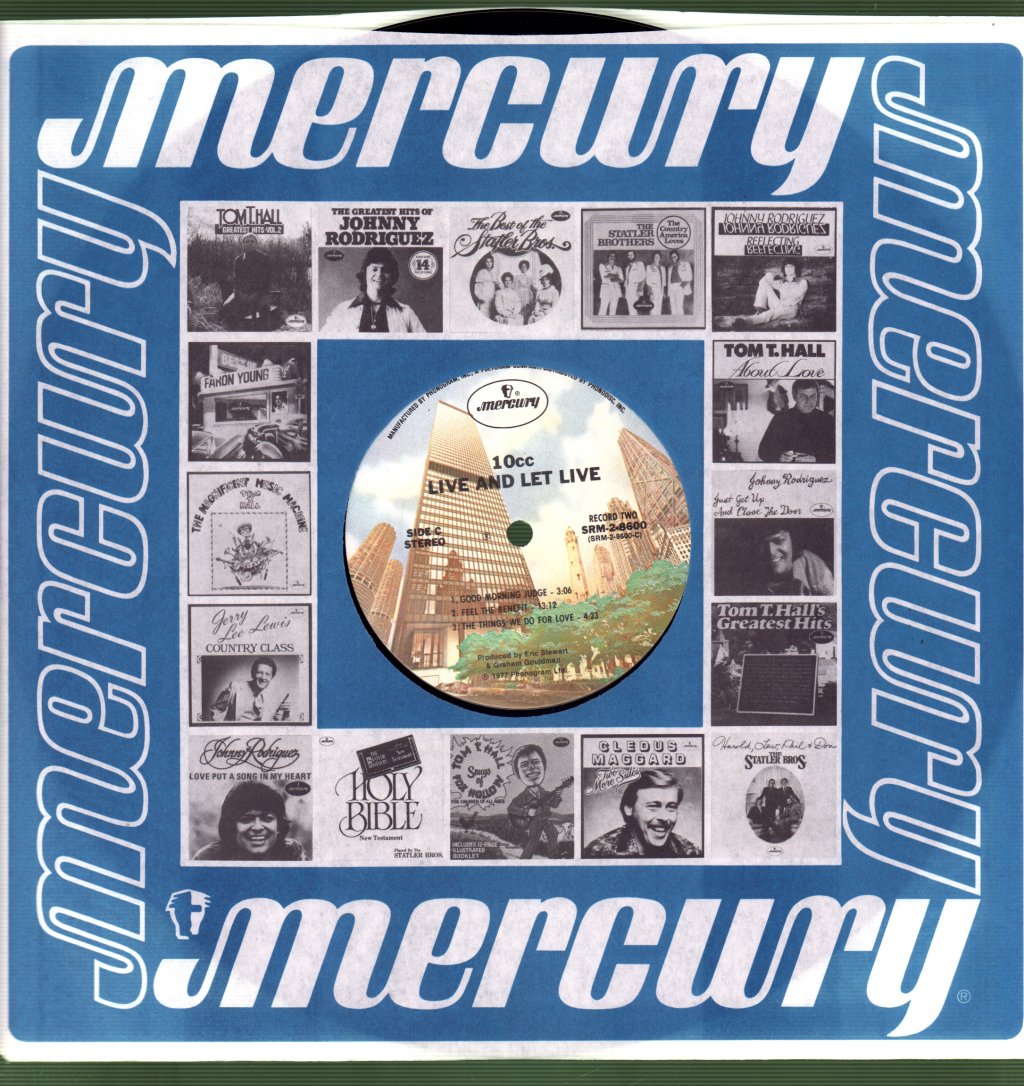 10cc - Live And Let Live - Double Lp