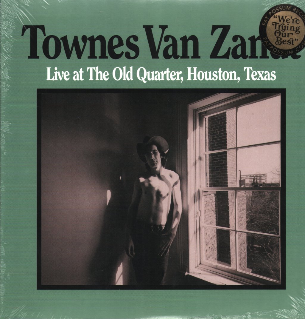 Townes Van Zandt - Live At The Old Quarter, Houston, Texas - Double Lp