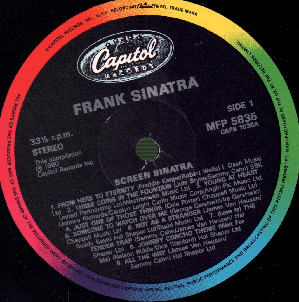 Frank Sinatra - Screen Sinatra - Lp