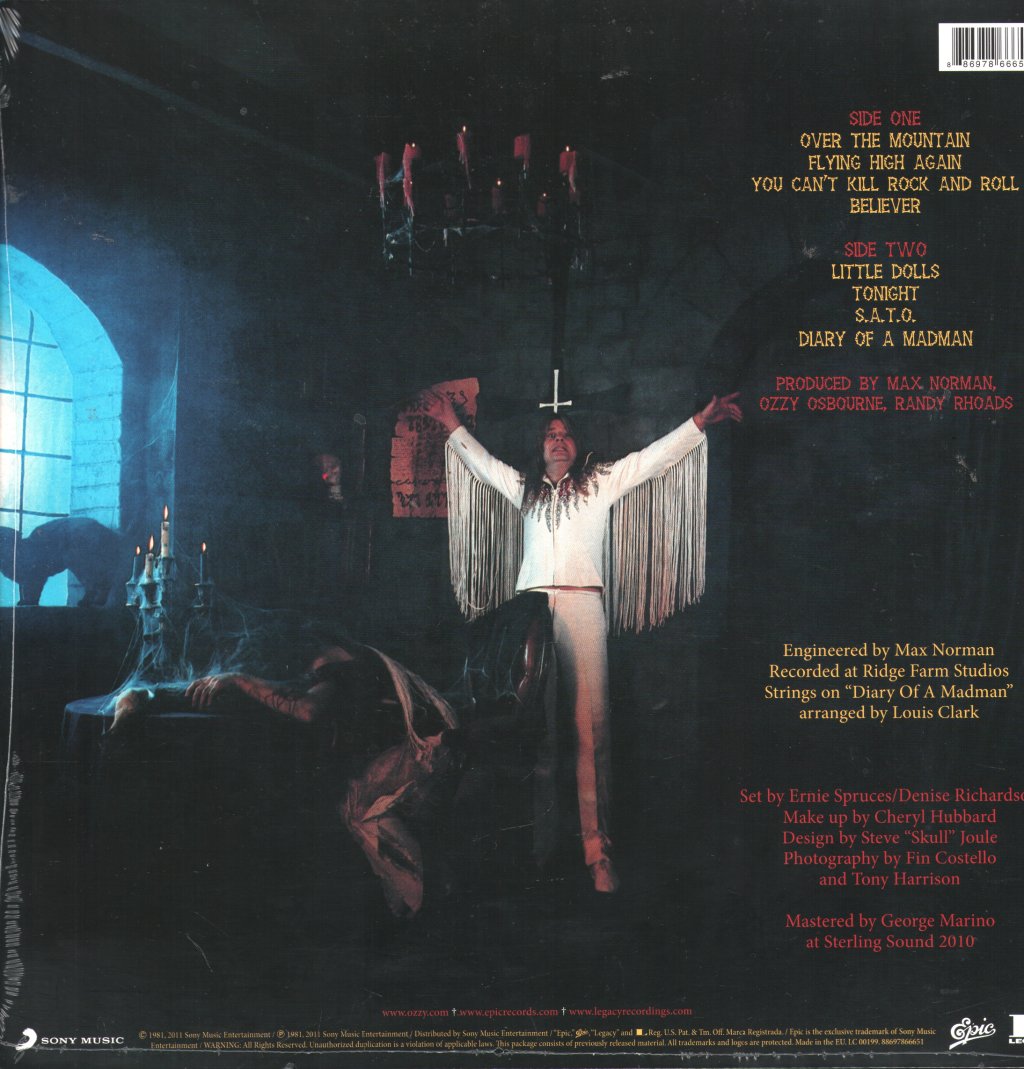 Ozzy Osbourne - Diary Of A Madman - Lp