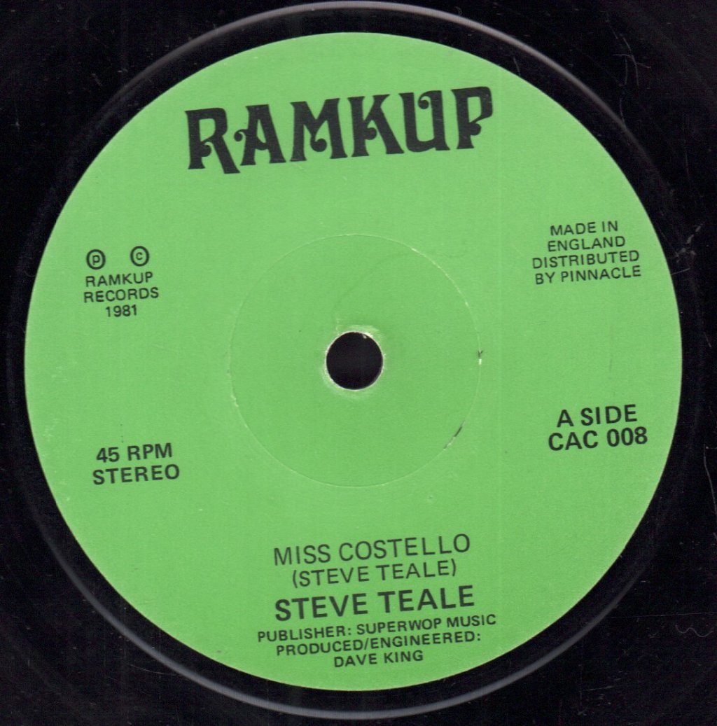 Steve Teale - Miss Costello - 7 Inch